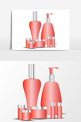 护肤品元素PNG素材 提升设计品质的必备资源